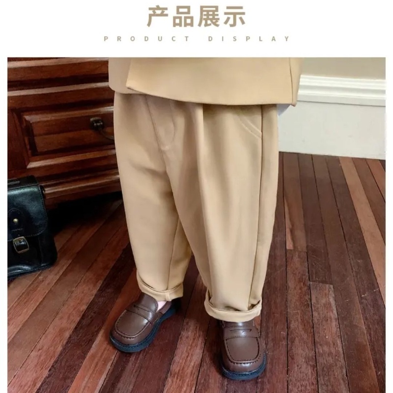Bộ Áo Sơ Mi + Áo Vest + Quần Dài Thời Trang Hàn Quốc Mới 2022 Cho Bé Trai