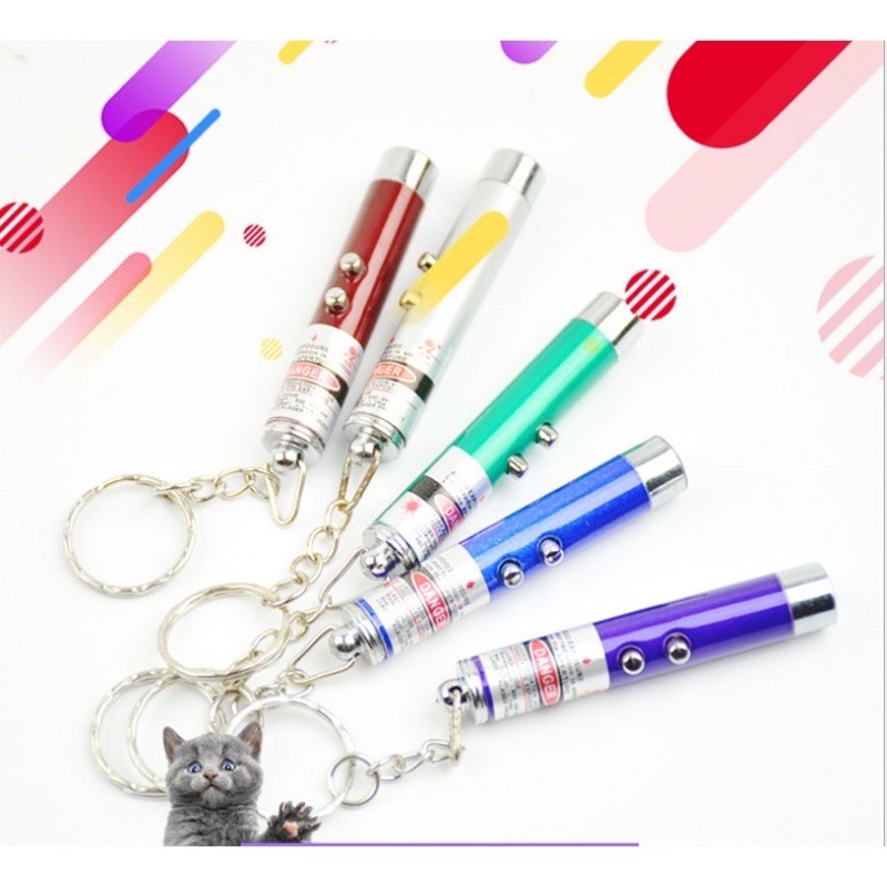 Đèn laser trêu mèo