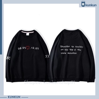 Áo sweater nỉ dài tay Tiêu Chiến, Vương Nhất Bác, BJYXSZD, Bác Quân Nhất Tiêu đủ size mới nhất