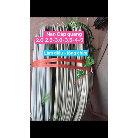 cáp quang làm diều - lồng chim