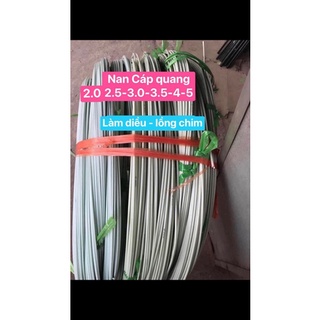 Cáp quang làm diều - lồng chim