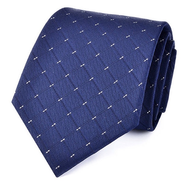 Bộ 3 món Cà vạt 8cm, Khăn cài túi áo vest, Măng-set cài tay, Cravat công sở, Calavat chú rể CBC-8001