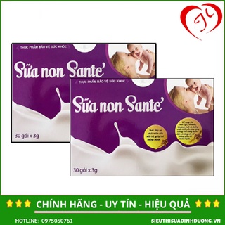 Combo 2 hộp sữa non Sante loại 100g