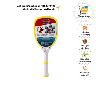 Vợt muỗi sunhouse she-mt1702 màu vàng