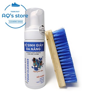 VỆ SINH GIÀY ĐA NĂNG - COMBO (1 BÌNH + 1 BÀN CHẢI)