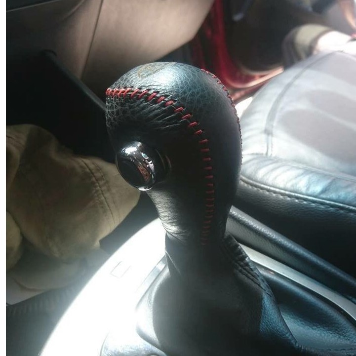 Bọc Cần Số, Tay Phanh xe KIA Forte, Cerato, Rio Số Tự Động 2011-2013, Da Bò Nhiều Màu Sắc..