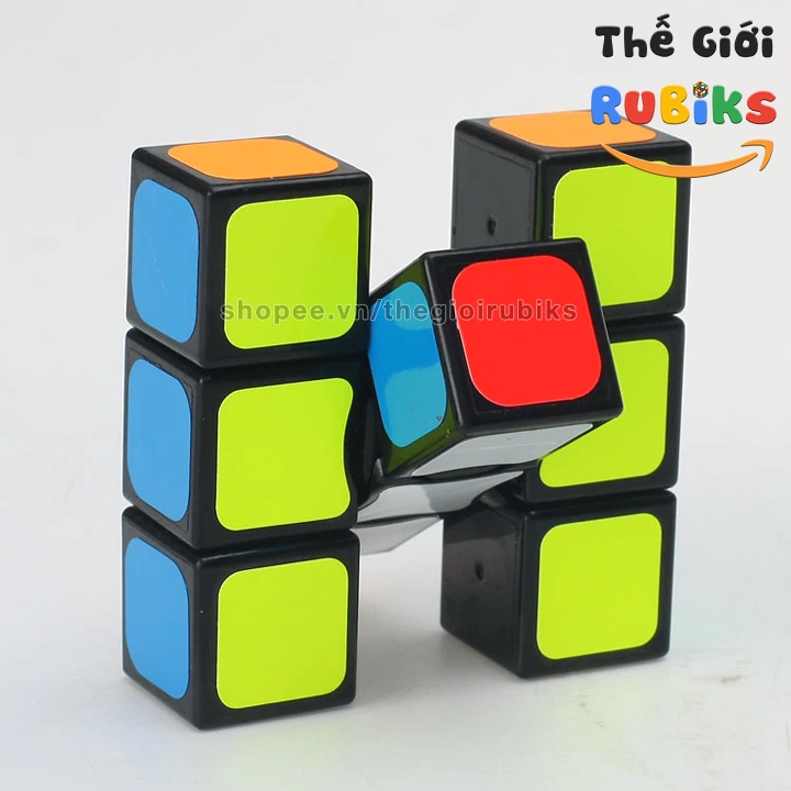 Rubik 1x3x3 zcube. rubic z-cube 3x3x1 biến thể 133 thế giới rubik - ảnh sản phẩm 4