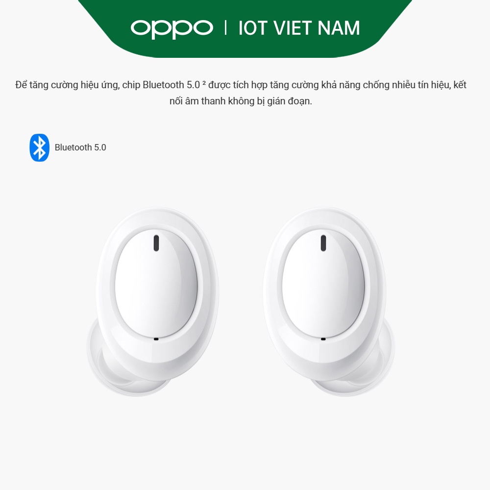 Tai nghe True Wireless Oppo Enco W11 - Hàng Chính Hãng
