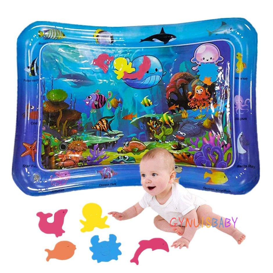 Ocean World Kids Inflatable Water Mat Infants And Toddlers Growth Water Mat