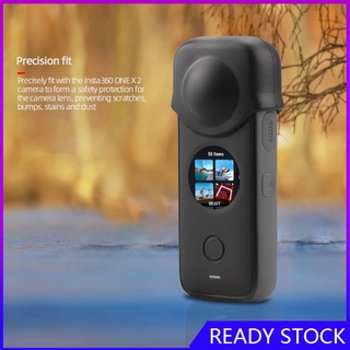 Ốp silicon bảo vệ ống kính chụp hình insta360 one x2