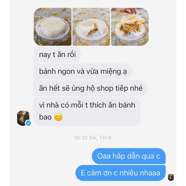 [Ship nội thành HN] Bánh bao tươi, bánh bao phô mai vị gà nấm, xá xíu Đai Loan, hộp 4 chiếc | BigBuy360 - bigbuy360.vn