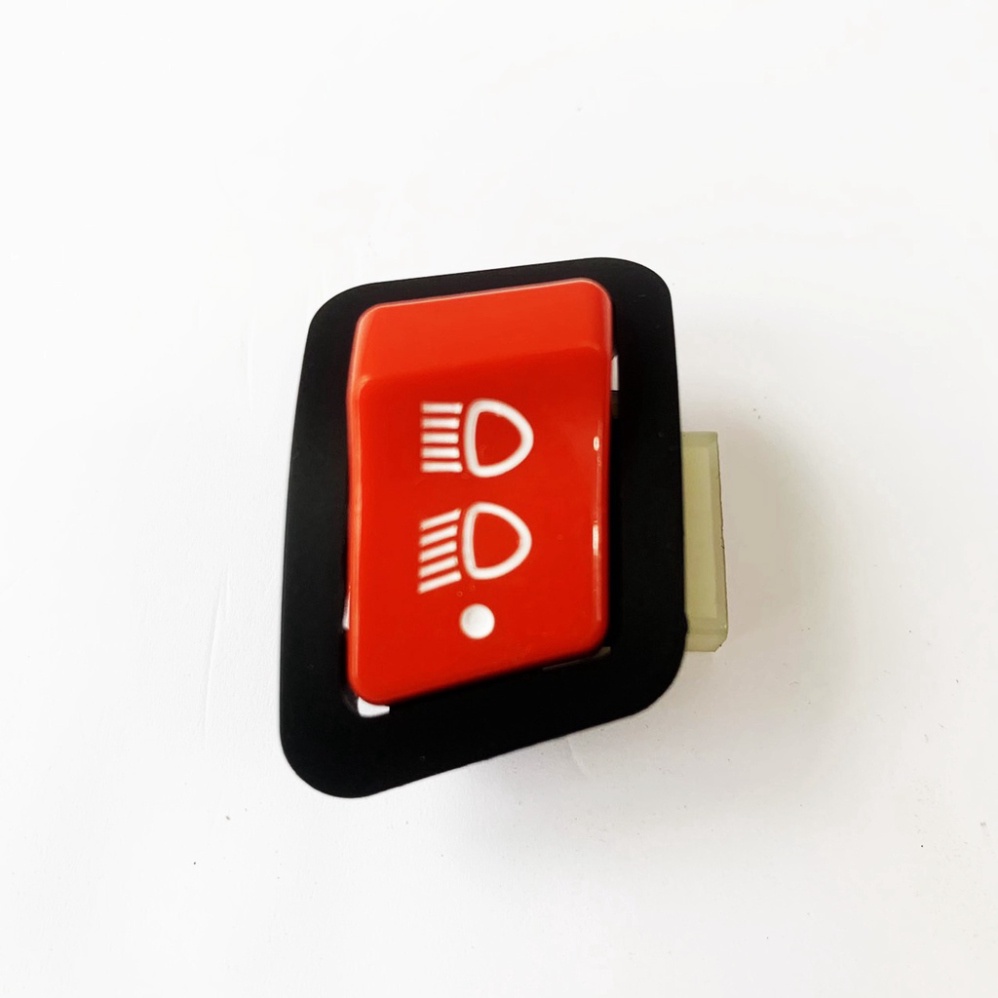 Công tắc tắt đèn pha cos cho các dòng xe wave 110, rsx 110, blade, vision 2023, Lead 2023, future Loại Chân Đồng Màu Đỏ