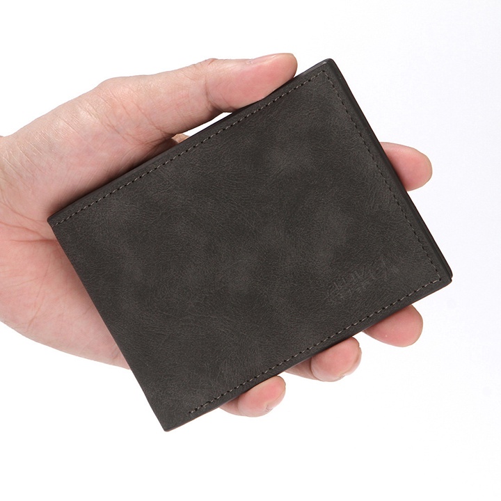 Ví nam mini ANO nhỏ gọn nhiều ngăn da PU VD034