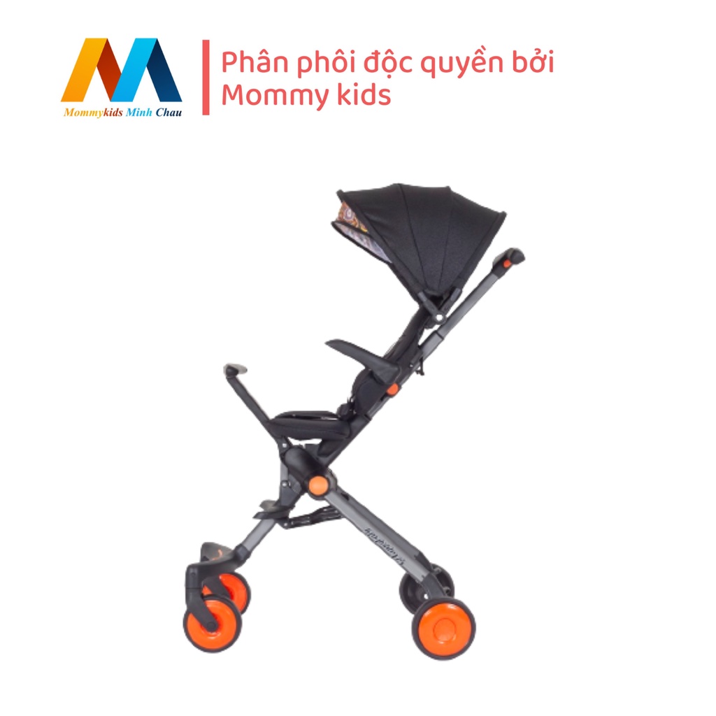 Xe đẩy du lịch LUCKMAN Amorhome cho bé siêu gọn, siêu nhẹ trọng tải đến 60kg đi máy bay