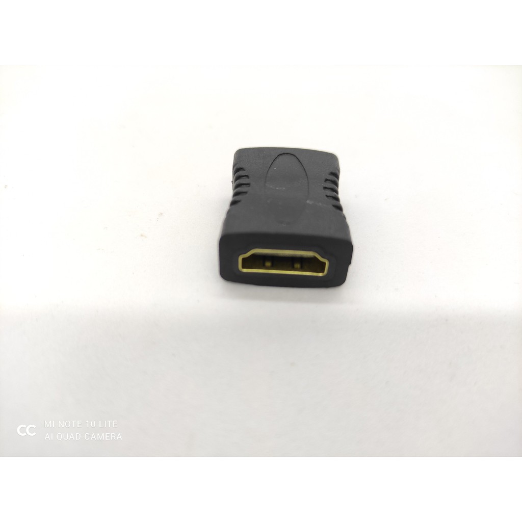 Đầu nối HDMI 2 đầu âm Connect Adapter (Đen)