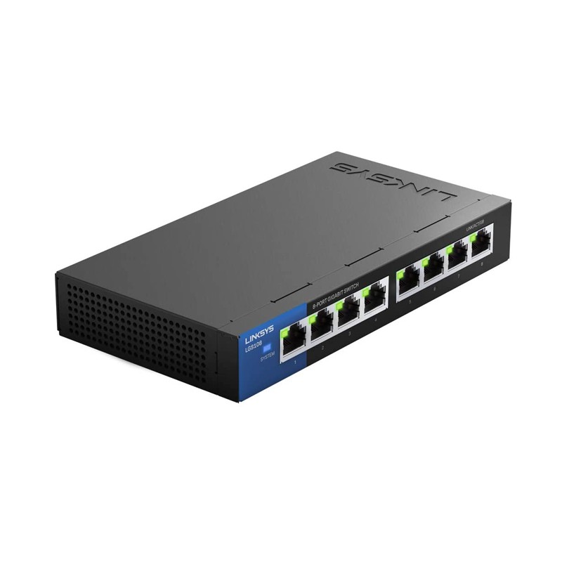 Bộ Chia Mạng Linksys LGS108 - Hàng Chính Hãng