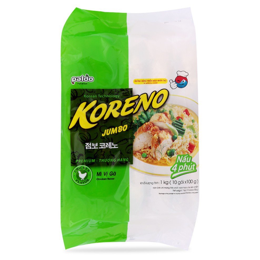 Mì Cân Hàn Quốc Koreno Thơm Ngon 1kg