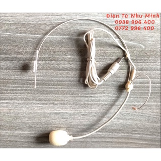 Mic đeo tai có dây dùng cho máy trợ giảng