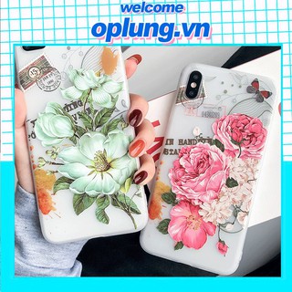 Ốp lưng iphone Hoa hồng và Hoa trà 6/6s/7/7plus/8plus/x/xr/xs max/11//11promax a37 & a01a - Shine Case