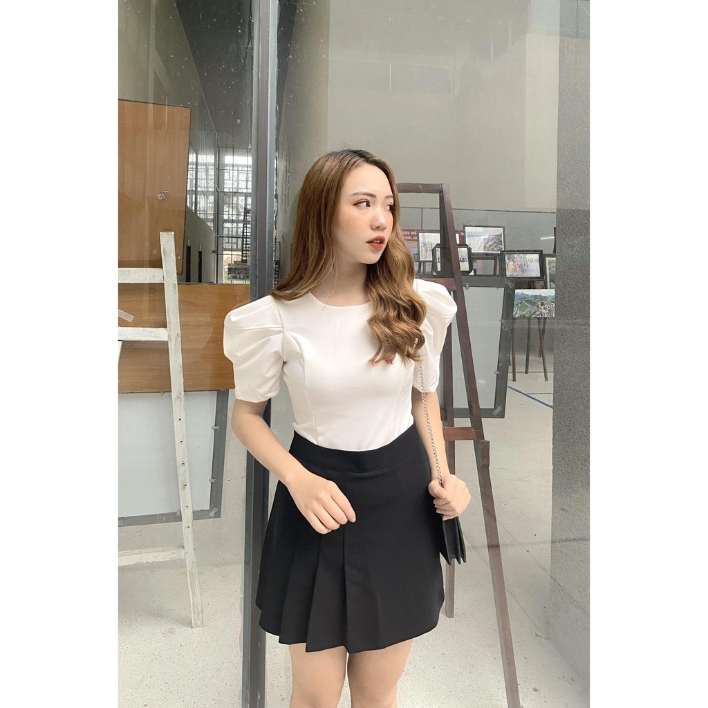 Chân váy 4 lý chéo kèm ảnh thật | BigBuy360 - bigbuy360.vn