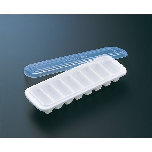 Khay đá 8 thanh có nắp đậy Inomata - Ice Tray - Made in Japan - KBN 503163