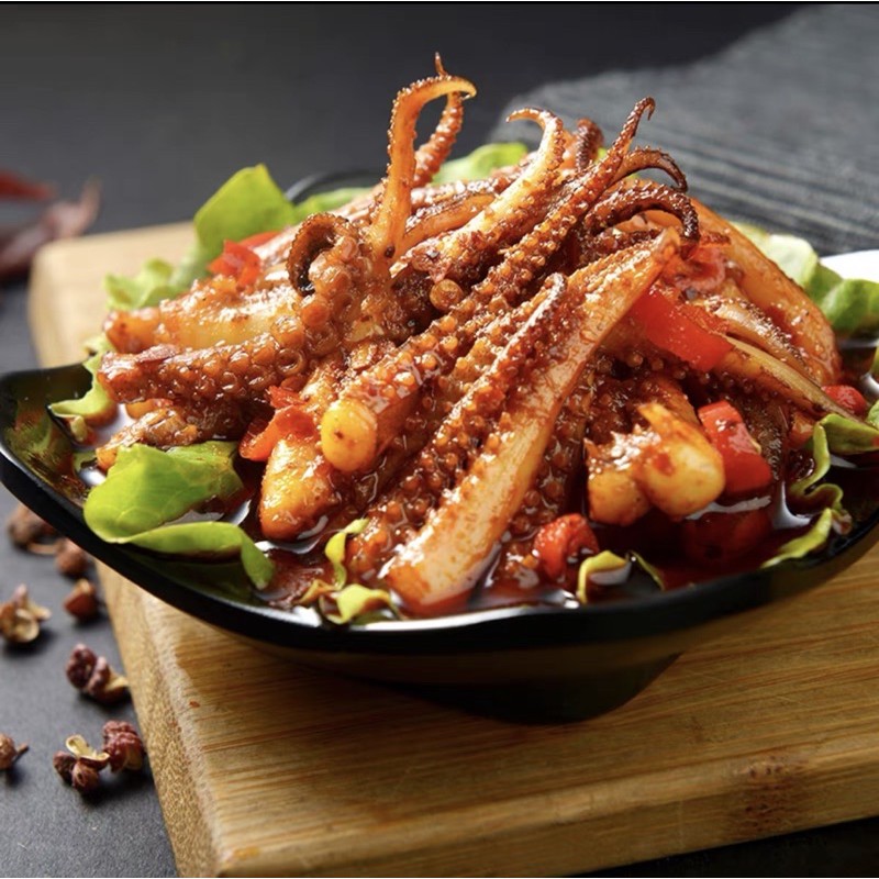 RÂU MỰC SỐT CAY 12gam - dacheng - ăn cực ngon | BigBuy360 - bigbuy360.vn