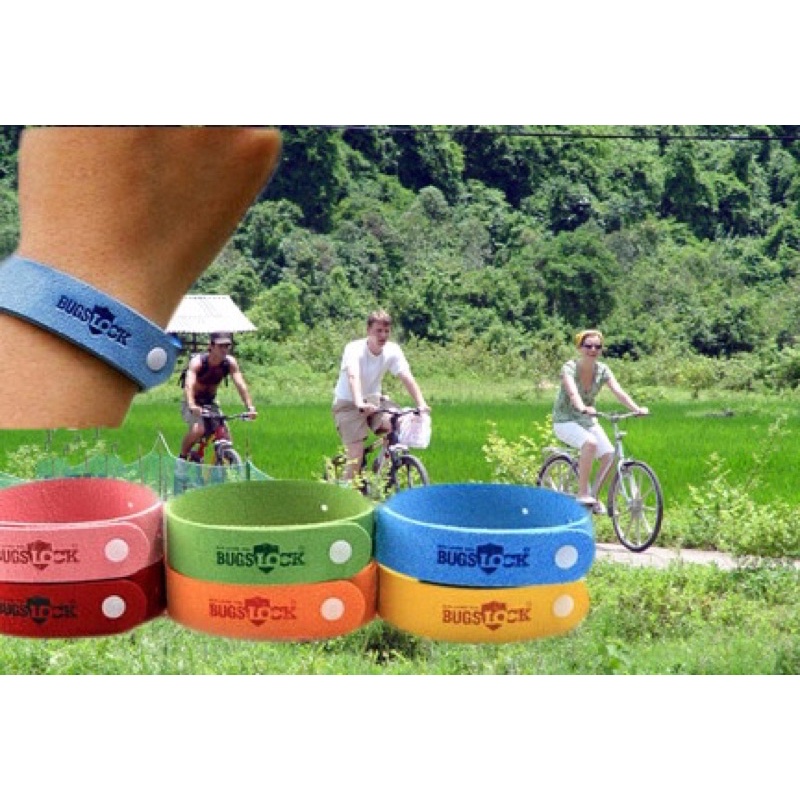 Vòng chống muỗi cho bé/người lớn thiên nhiên Bugs Lock Natural Aromatc nội địa Hàn Quốc