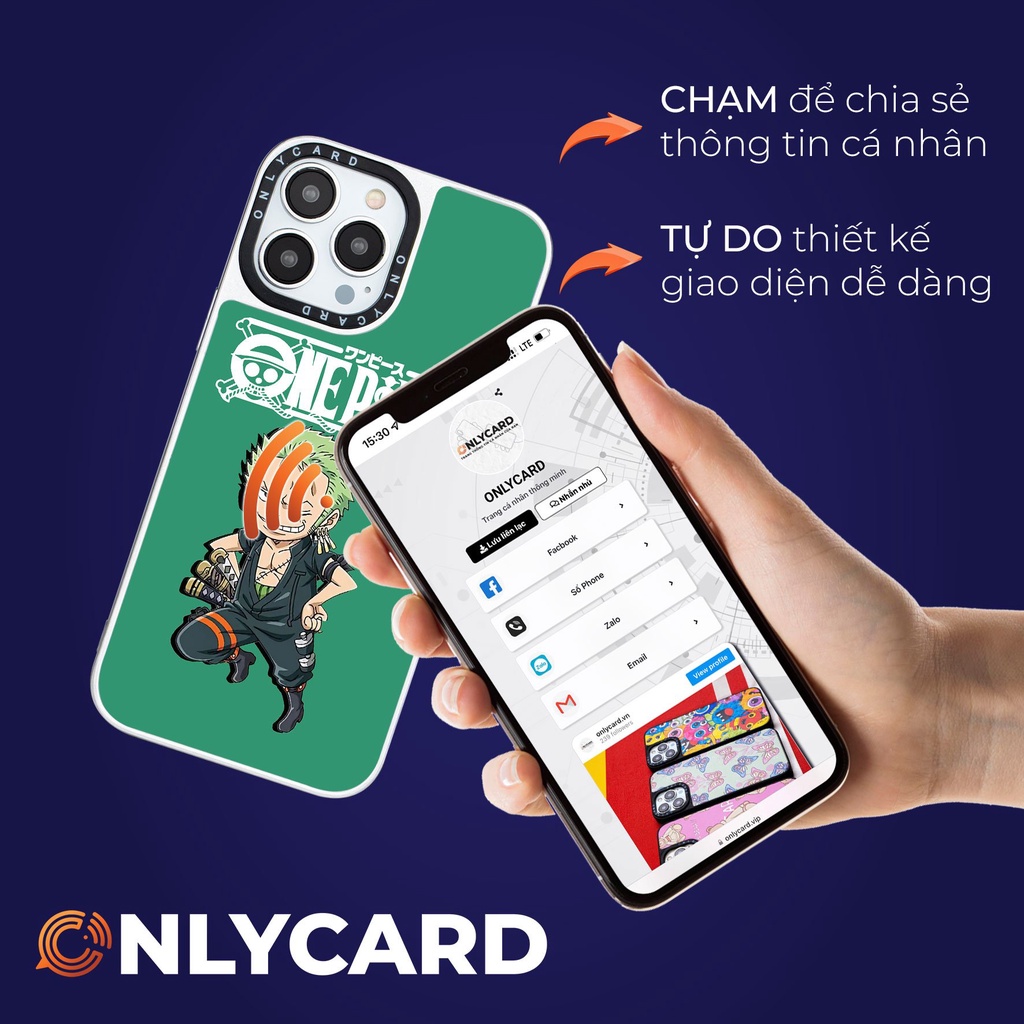 Ốp lưng thông minh ONLYCASE_ONE PIECE_01 Onlycard /Dành cho các dòng IPhone 7/7plus/8/8plus/x/xr/xs/11/12/13/pro/promax