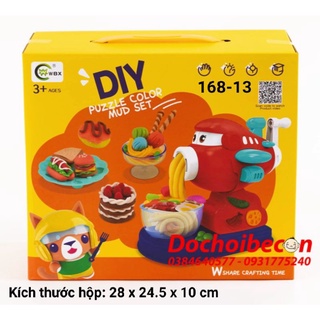 Đồ chơi đất sét 168-13 - Đất nặn làm mì đội bay siêu đẳng Super Wings