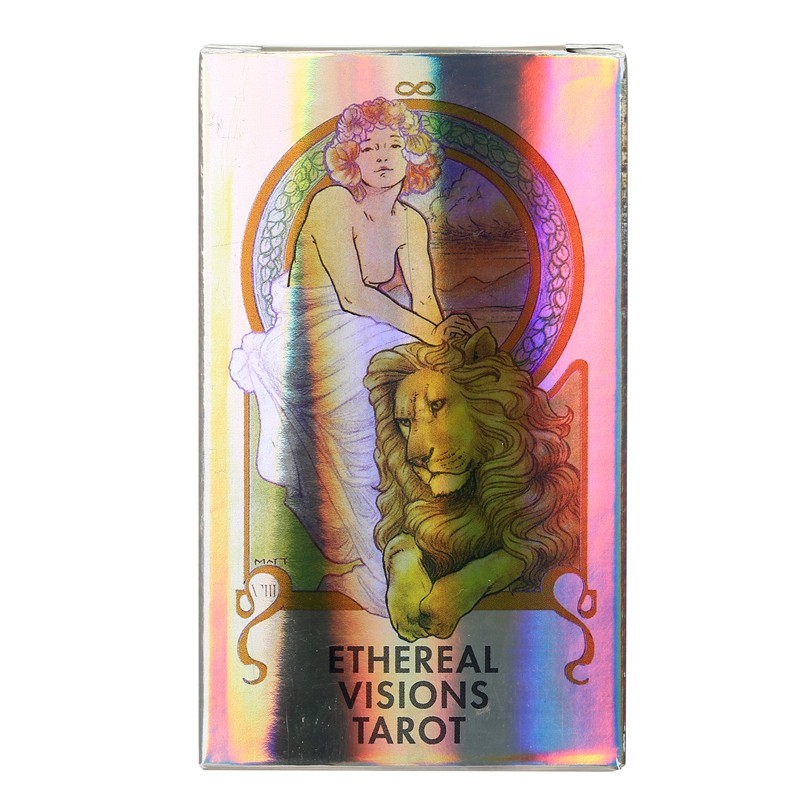 Bộ bài Ethereal Visions Tarot (Phiên bản Đặc Biệt) lá óng ánh