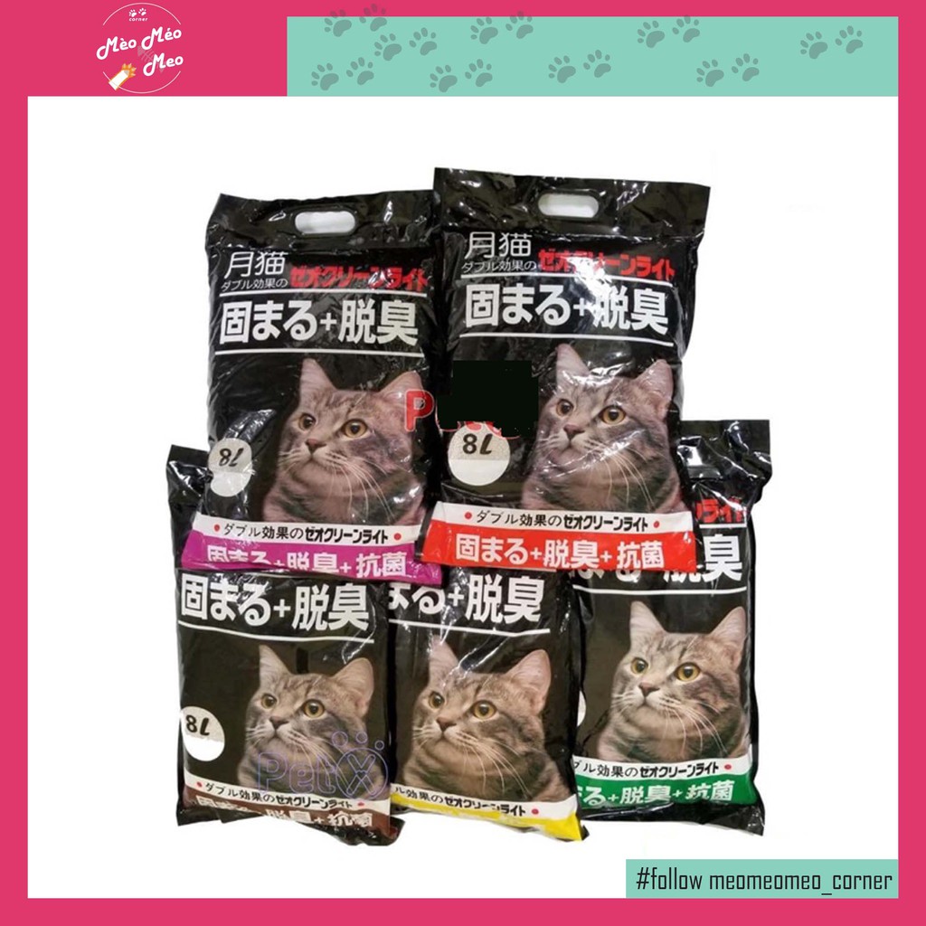 Cát vệ sinh cho mèo 8L cát Nhật