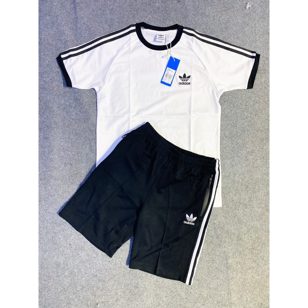 Quần short das nam 3 sọc đơn giản