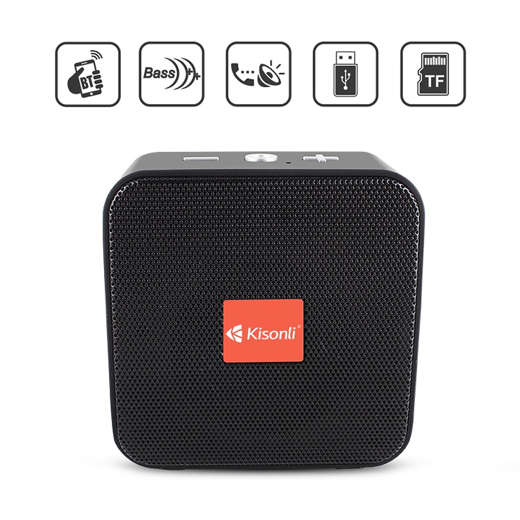Loa Bluetooth mini Kisonli S1 nhỏ gọn âm thanh to sôi động - Hãng phân phối