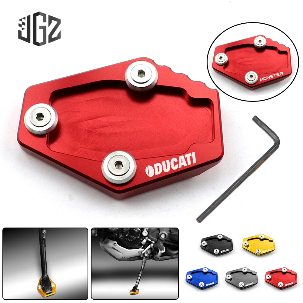 Đế gắn chân chống xe mô tô ducati monster 795 796 821 1200 multistrada 1200s