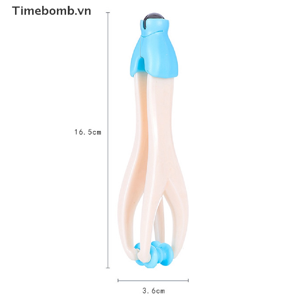 (Hàng Mới Về) Dụng Cụ Mát Xa Ngón Tay 2 Đầu Tiện Lợi