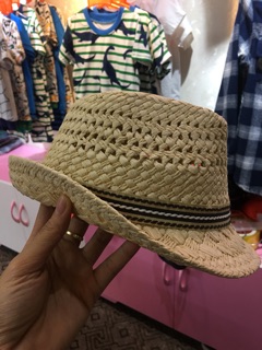 Mũ cói mềm cho bé trai và bố