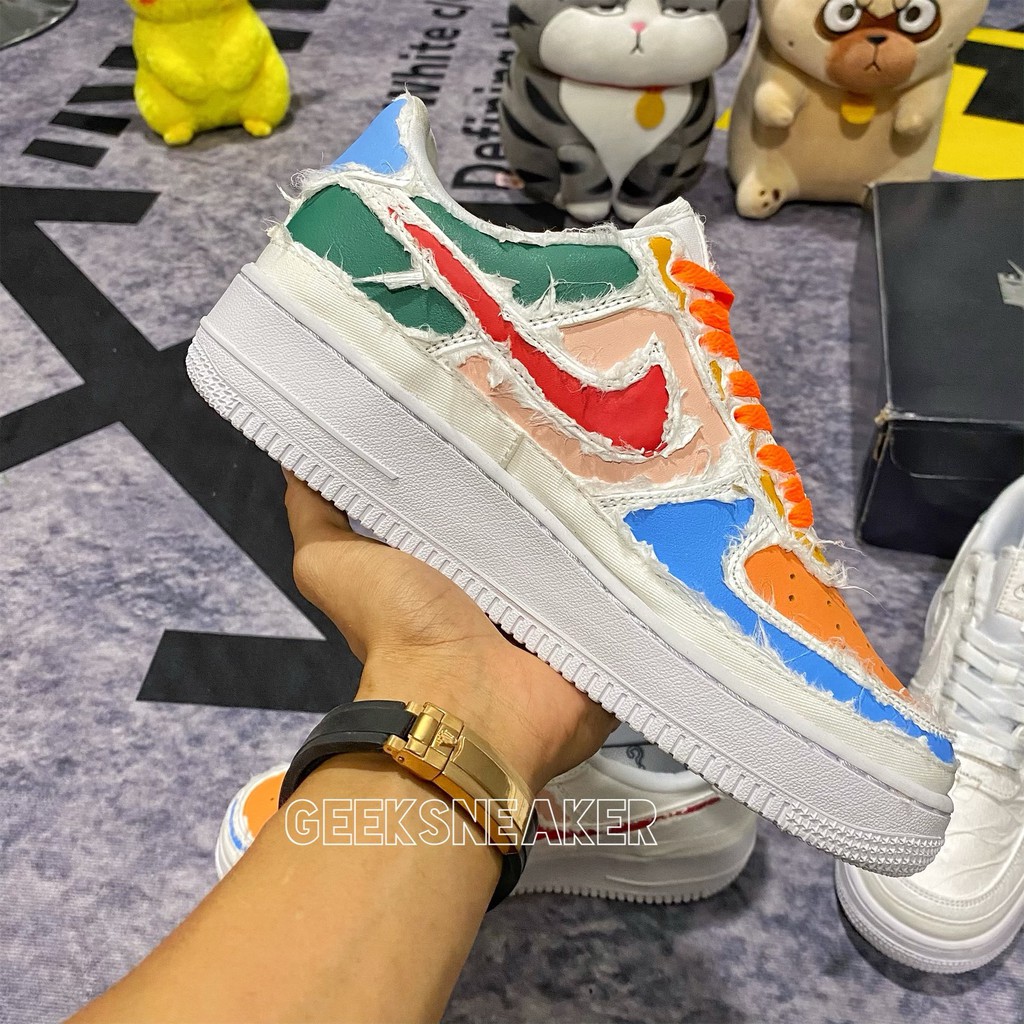 [GeekSneaker] Giày Air Force 1 Tear Away | BigBuy360 - bigbuy360.vn