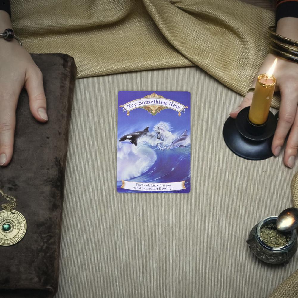 Set 44 thẻ bài tarot hình kỳ lân xinh xắn