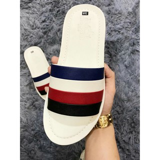 DÉP NAM HERMES TRẮNG BẢN 4 MÀU