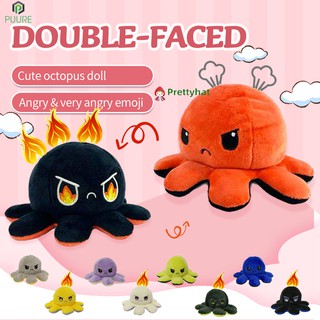 Đồ chơi bạch tuộc nhồi bông cotton PP 2 mặt đáng yêu dành cho người lớn/trẻ em