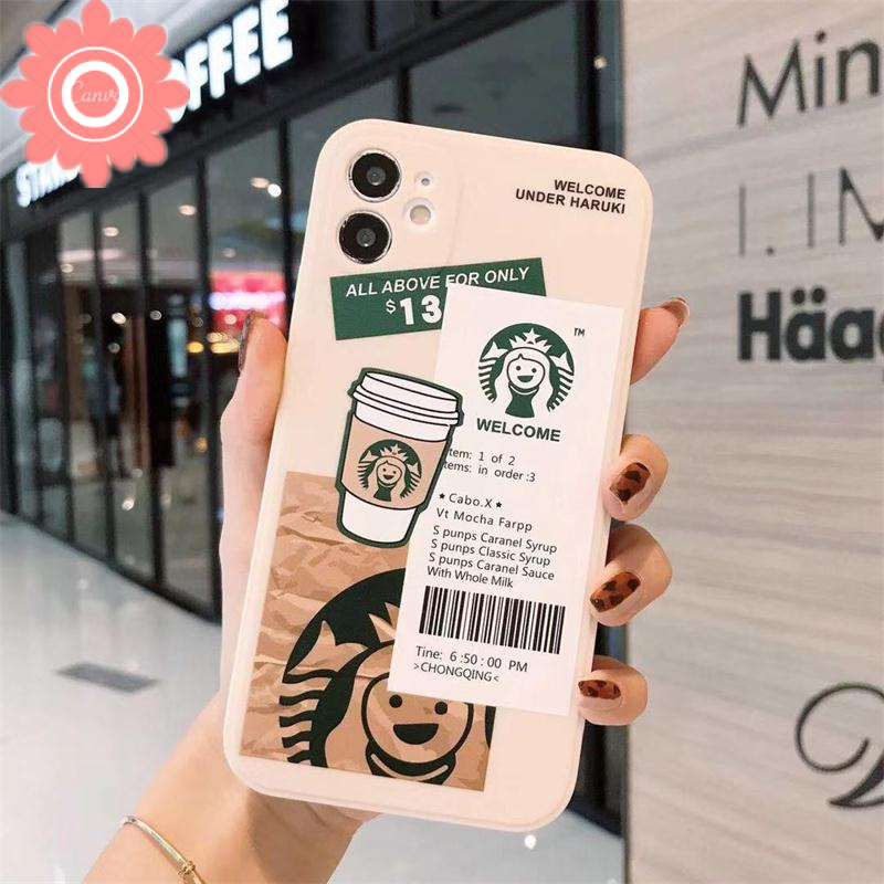 Ốp Điện Thoại Tpu Mềm In Hình Starbucks Cho Samsung A32 A52 A72 A12 A11 A51 A71 M11 A31 A21s A20s A50 A30 A50s A70