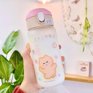 BÌNH NƯỚC 450Ml KÈM ỐNG HÚT (Ghi Chú Loại Hàng Giúp Shop)