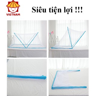 Màn lưới chống muỗi gấp gọn tiện dụng cho người lớn và trẻ em, màn chụp gấp gọn thông minh