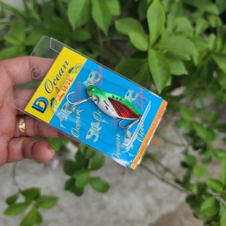 Mồi câu lure cá sắt cicada bản mỹ có cánh Thegioimoicaulure cá sắt chìm đáy câu lure siêu nhạy, lưỡi bkk sắc bén
