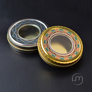 [MUA NHIỀU GIẢM GIÁ] 9*2cm, 8-10g-Hộp thiếc bạc và vàng Saffron nhụy hoa Nghệ tây