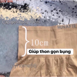 Quần gen bụng dạng đùi mặc trong váy.
