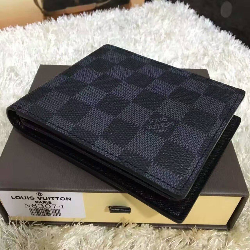 Ví da nam nhỏ gọn,bóp nam vân lv siêu sang,tiện lợi,dễ sử dụng