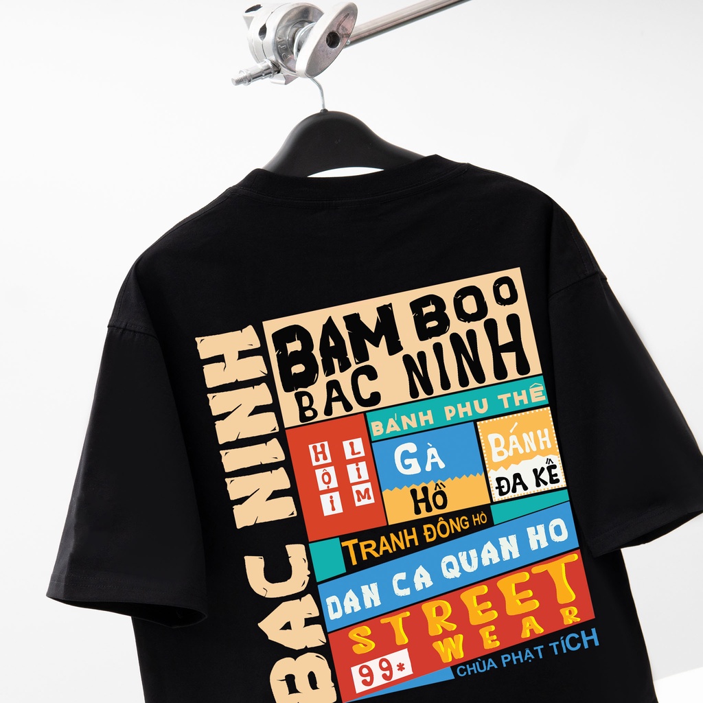 Áo Thun BẮC NINH Unisex Áo Phông BẮC NINH BamBoo