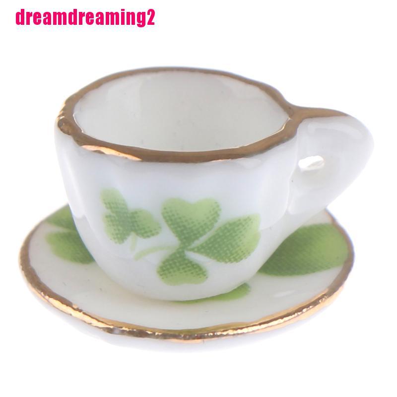 Bộ 15 Tách Trà Tỉ Lệ 1: 12 Trang Trí Nhà Búp Bê