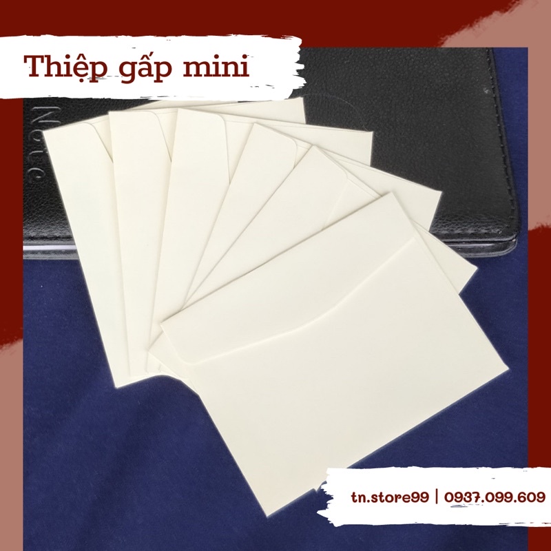 THIỆP GẤP MINI NHŨ KIM